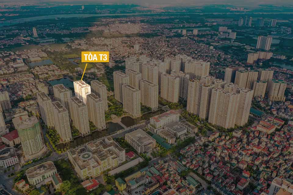vị trí tòa t3 times city