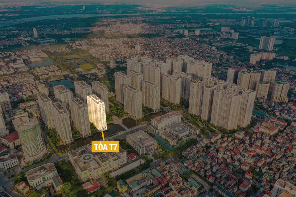 vị trí tòa t7 times city