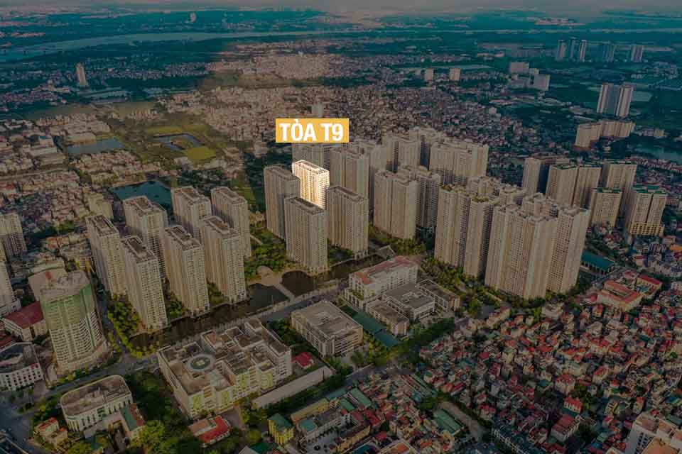 Vị trí tòa T9 Times City