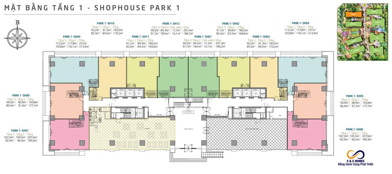 mat-bang-thiet-ke-shophouse-tang-1-toa-park-1-times-city-park-hill