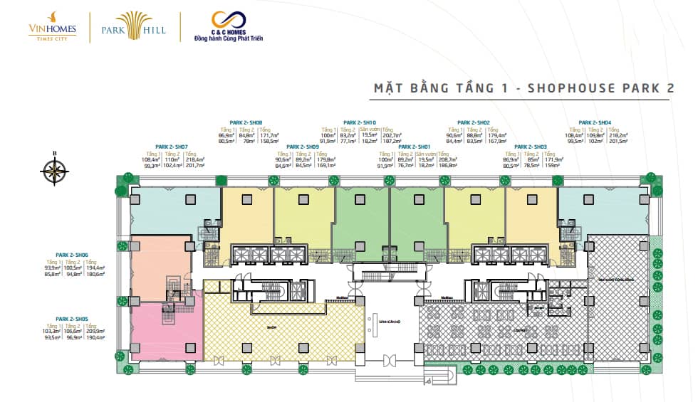 mat-bang-thiet-ke-shophouse-tang-1-toa-park-2-times-city-park-hill